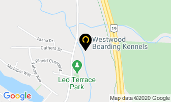 Westwood Boarding Kennels in Nanaimo map