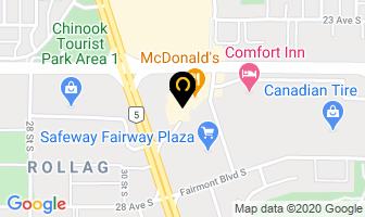 Westwood Consultants Ltd in Lethbridge map