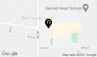 Wetaskiwin Regional Public Schools Wetaskiwin Composite High School in Wetaskiwin map