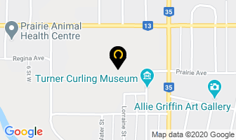 Weyburn Curling Club in Weyburn map