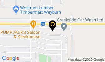 Weyburn Gymnastics Club in Weyburn map