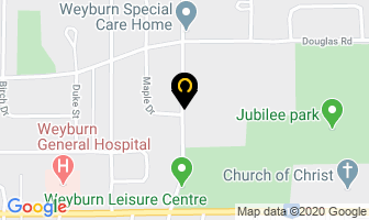 Weyburn Junior High School in Weyburn map