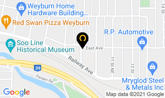 Weyburn Review Ltd in Weyburn map