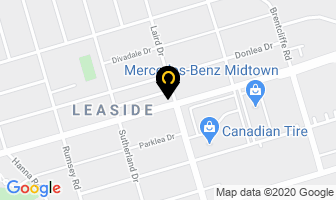 What's Sexy Inc in Orillia map