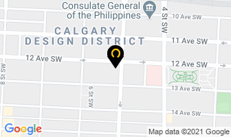 Where Calgary Magazine in Calgary map