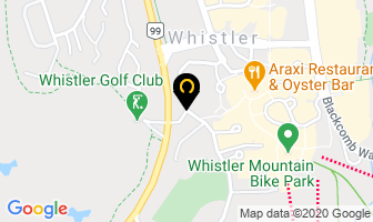 Whistler Activities & Information Centre in Whistler map