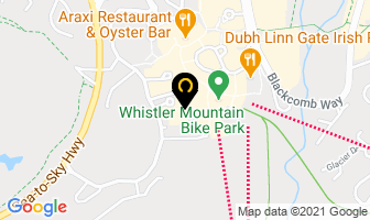 Whistler Atv in Whistler map