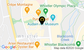 Whistler Bungee in Whistler map