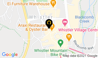 Whistler Clearance Centre in Whistler map