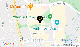 Whistler Quantum Health in Whistler map