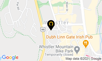 Whistler Wired Vacations Inc in Whistler map