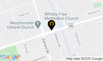 Whitby Free Methodist Church in Huntingdon map