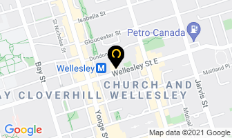 White Cross Drugs in Toronto map