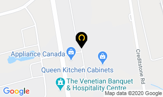 White Oak Custom Woodworking Ltd in Vaughan map