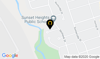 White R J Financial Inc in Oshawa map