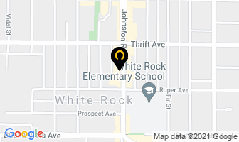 White Rock Footcare Centre in White Rock map