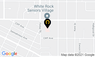 White Rock Seniors Village in White Rock map