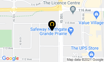 White Sail Event Catering in Grande Prairie map