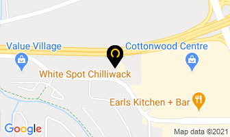 White Spot in Chilliwack map