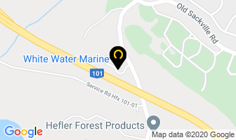 White Water Marine Ltd in Halifax map