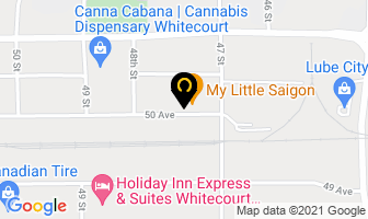 Whitecourt Optometry Clinic in Kirkland map