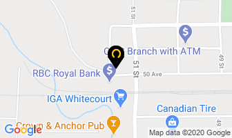 Whitecourt Wolverines in Kirkland map