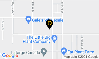 Wholesale Carpet in Regina map