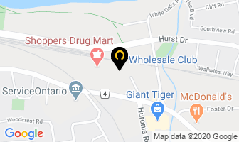 Wholesale Club in Barrie map