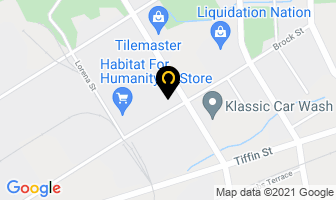 Wholesale Tire Distributors in Barrie map