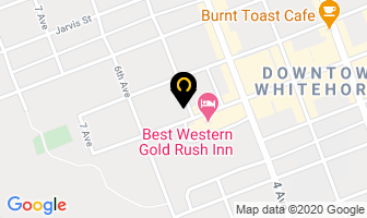 Why Knot Massage Therapy in Whitehorse map