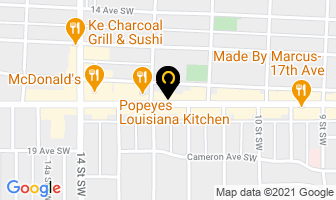 Why Knot Therapeutic Massage in Calgary map