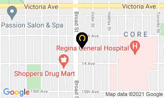 Wiband Communications in Regina map
