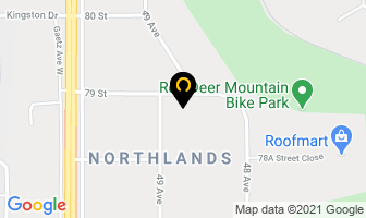 Wicked Body Jewelry in Red Deer map