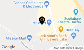 Wicker Emporium Bayers Lake in Halifax map