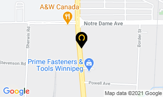 Wilbert Sales (Manitoba) Ltd in Winnipeg map