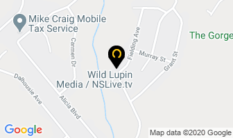 Wild Lupin Media in Kentville map
