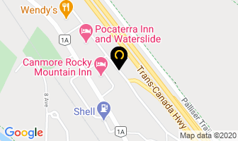 Wild Orchid Bistro in Canmore map