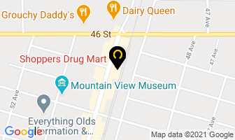 Wild Rose Medical Centre in Olds map