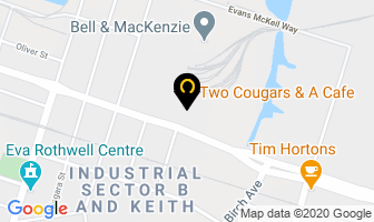 Wild Thyme Catering in Hamilton map
