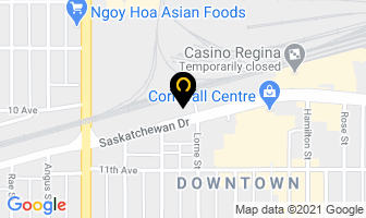 Wilke Sales in Regina map