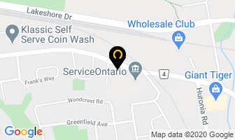 Will Marshall Insurance Brokers Ltd in Barrie map