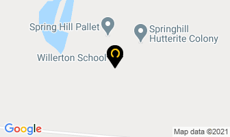 Willerton School in Neepawa map