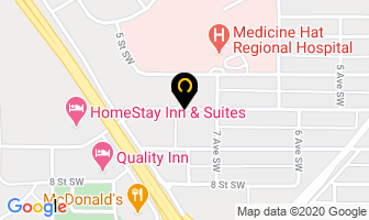 William Taylor Professional in Medicine Hat map
