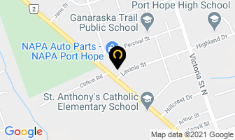 Williams Auto Repair in Port Hope map
