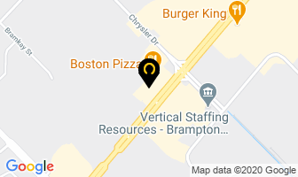 Williams Fresh Cafe in Brampton map