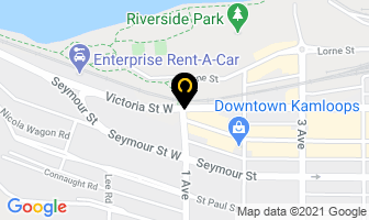Williams Machinery Ltd in Kamloops map