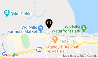 William's Service Center in Wolfville map