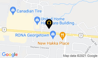 Williams Used Car Sales in Halton Hills map