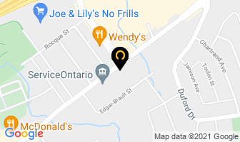 Willie's Chinese Food in Guelph map