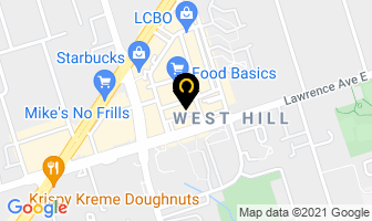 Willow Dental Care in Orillia map